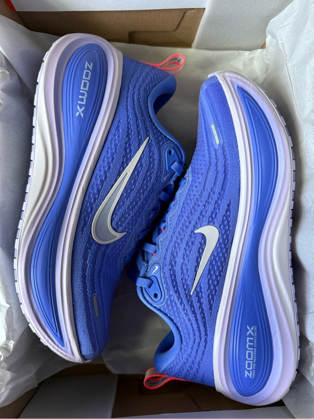 Nike Women's Vomero Plus Running Shoes Sapphire/Light Violet Size 7 BNIB